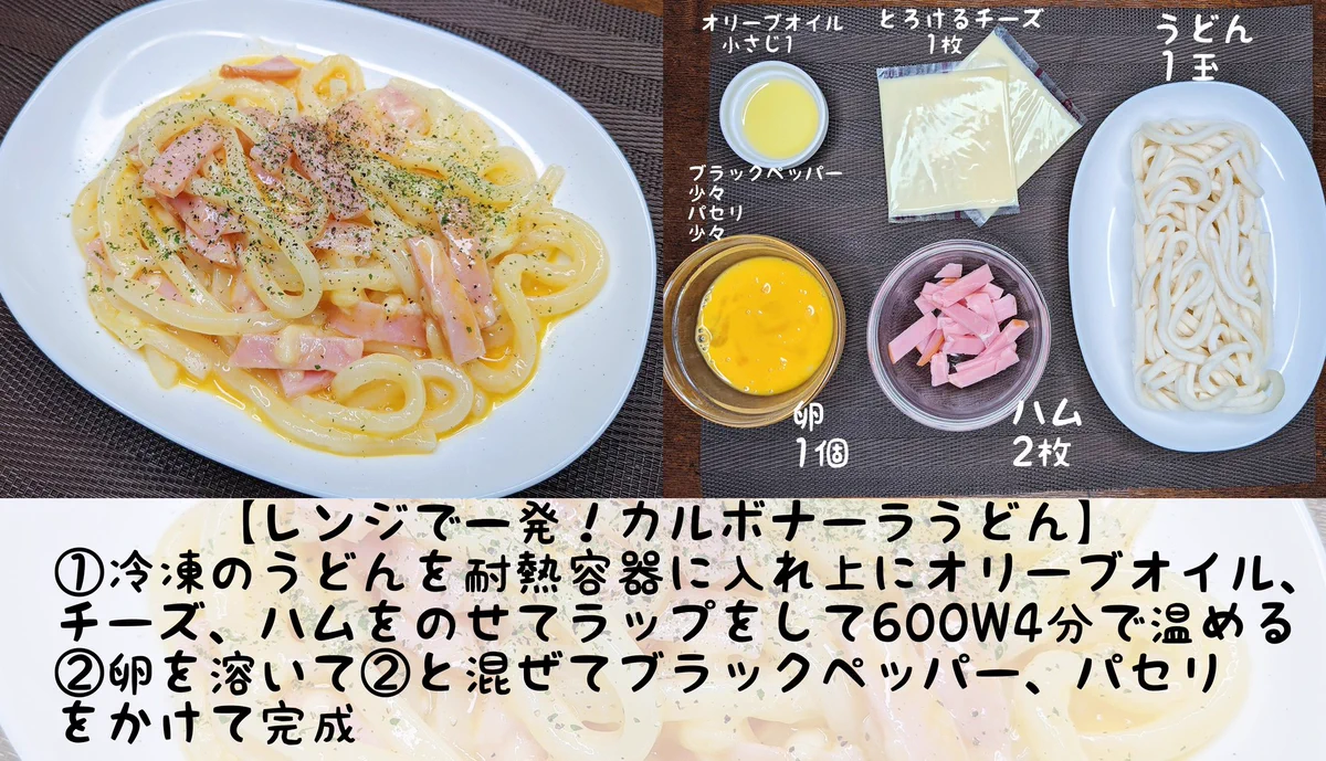 節約の味方！『箸がとまらない究極のうどん』レシピ4選！