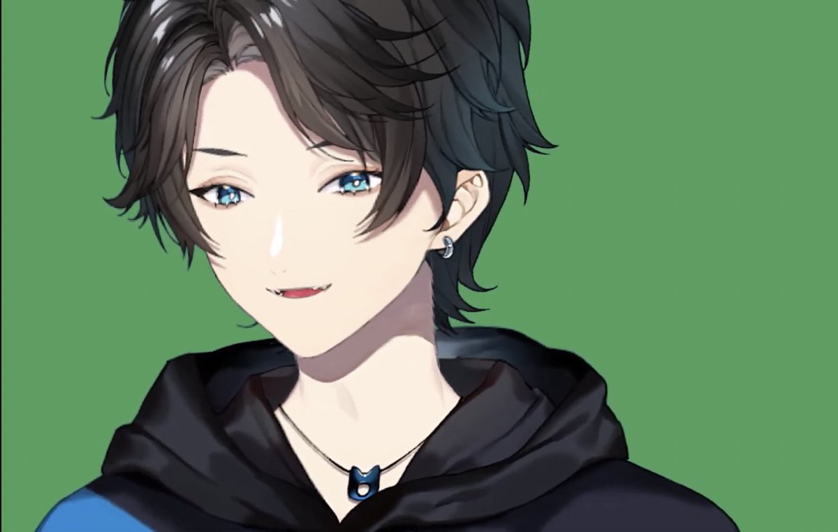 アクシャ女をグーで殴る感じになってしまったカッコイイ って思ったらピアス しゅい君のイラスト