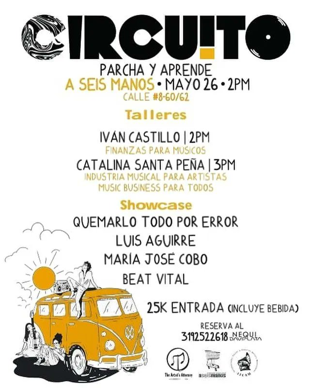 📡¿Buscando parche para hoy? @feriacircuito es su respuesta. Un encuentro que reunirá charlas con invitados y showcases de artistas locales, fortaleciendo el circuito de música independiente local.

Continue leyendo: buff.ly/3sXWB9k