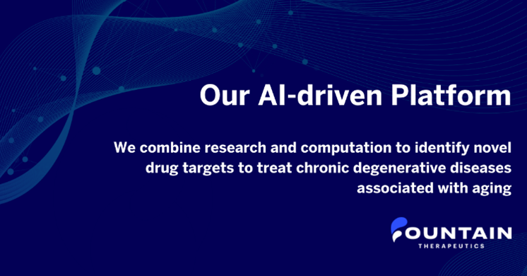 Our AI-driven platform combines research and computation to identify novel drug targets to treat chronic #DegenerativeDiseases associated with aging. Learn more about our platform and our unbiased approach to understand the cellular aging process: bit.ly/3wqaZHo
