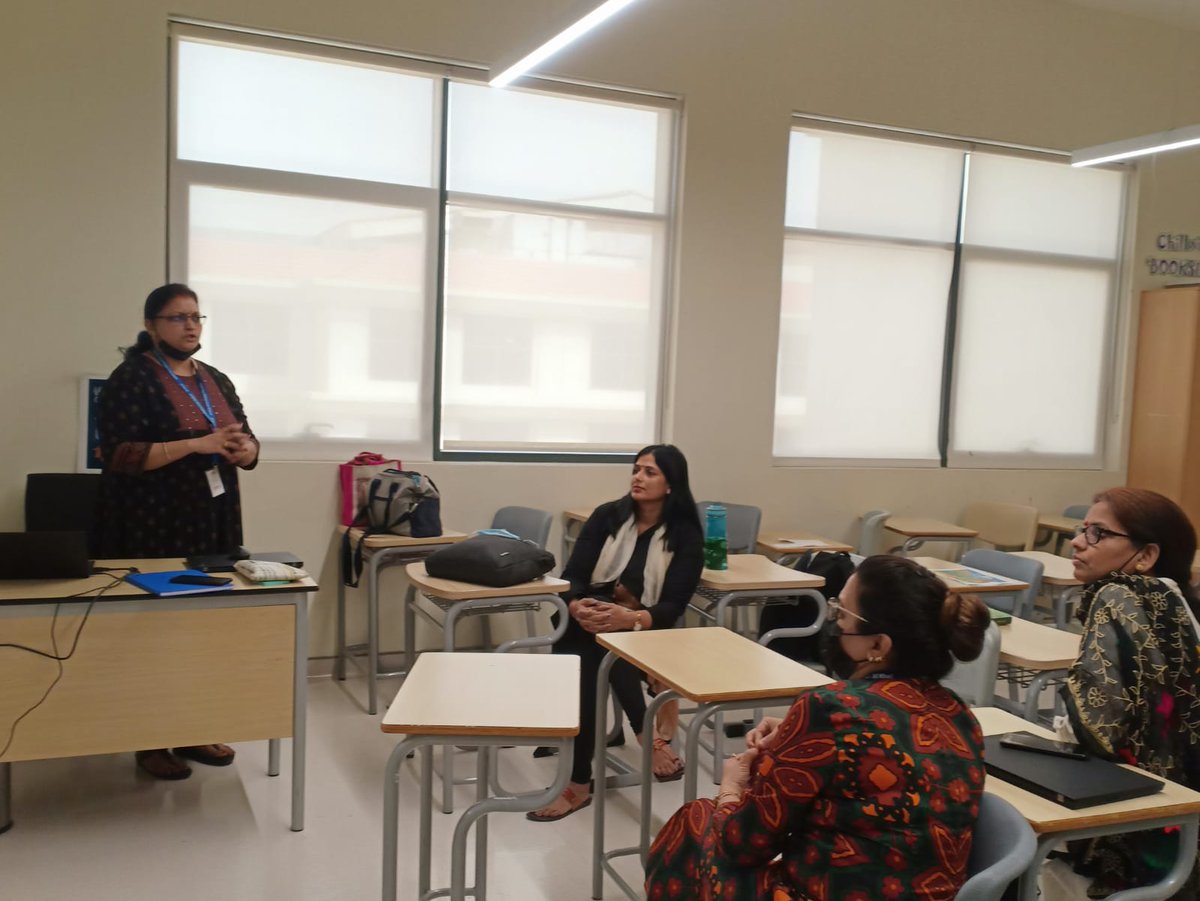 nmsjagruti's tweet photo. "One quality of leader and high achievers in every area seems to be a commetment to on going personal and professional development" Development for professionals growth!!
#PDSessions #GNMS #professionaldevelopment
@nmsjagruti @Fatima_Martin @ShettySampoorna @vandu18oberoi https://t.co/RlVGMZx1SE