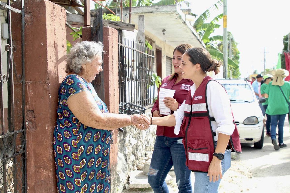 ¡Con el pueblo todo, sin el pueblo nada!

En esta recta final del proceso electoral camine con la candidata a diputada del Dist 6 Andrea Gonzalez una mujer líder que consolida el proyecto de la transformación de Quintana Roo.

#MaraGobernadora