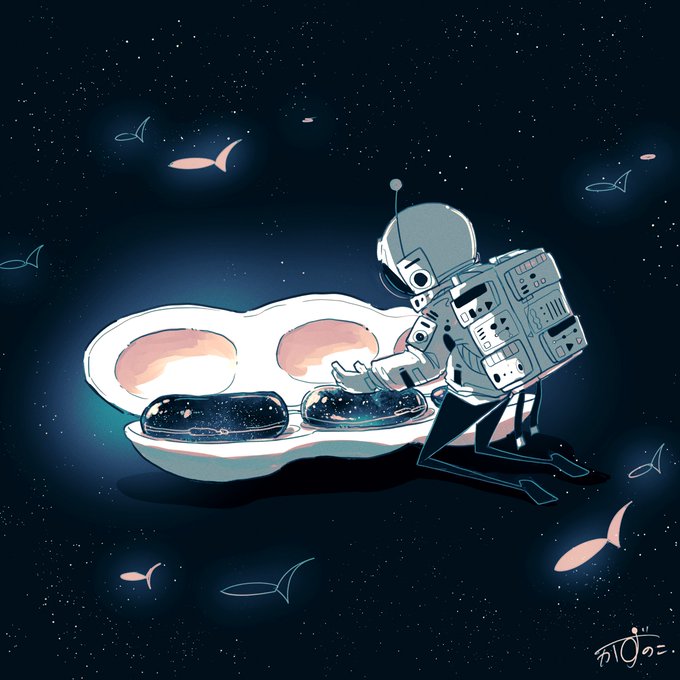 「宇宙飛行士 影」のTwitter画像/イラスト(新着)