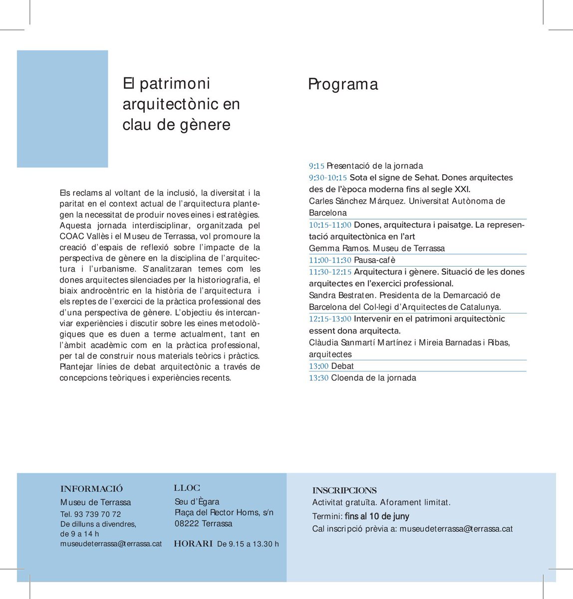 Polítiques de Gènere tweet media