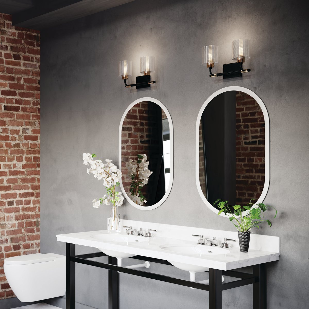 KichlerLight's tweet photo. Looking to add a touch of industrial design to your space? The style can still be refined and elegant with the right mix of lighting. Shop now - https://t.co/pYeplKHSgO https://t.co/rYfBqrfgjx