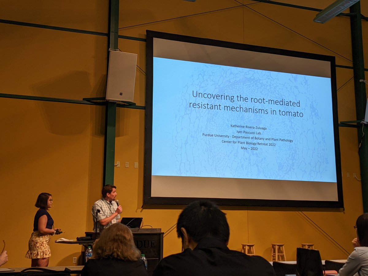 Katherine Rivera-Zuluaga, PhD student with <a href="/Anjali_IP/">Anjali Iyer-Pascuzzi</a> in <a href="/PurdueBPP/">Purdue BPP</a> will tell us about root mediated pathogen resistance!
