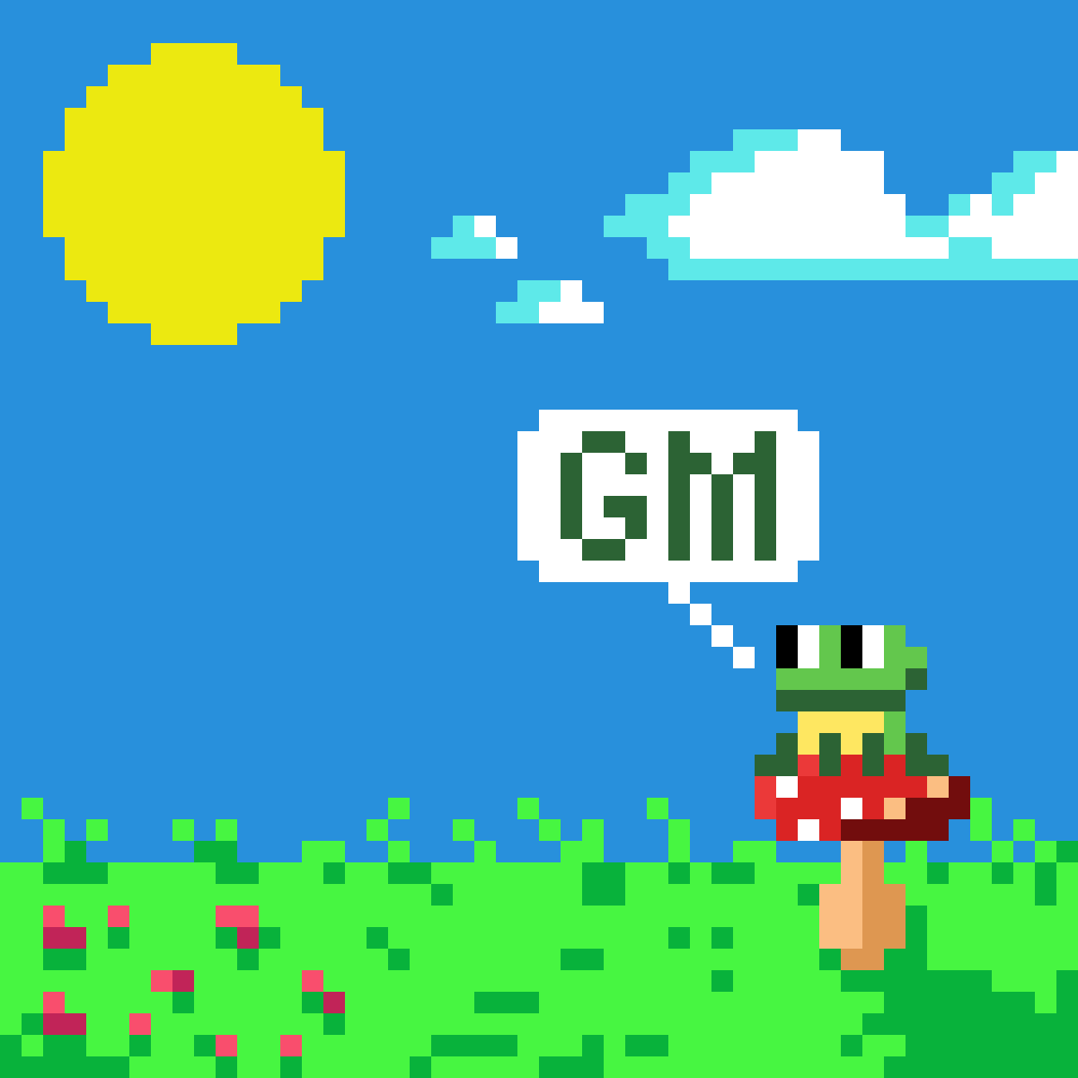 Hey #tinytoads here's a quick ToadSweeper game for you and whoever else wants to try (desktop/laptop only) :) 

Still need to add a timer and perhaps a leaderboard?Doesn't require any interaction with your wallet

tinytoads.xyz/toadsweeper.ht…

<a href="/tinytoadsnft/">tiny toads | (cc0, 🐸)</a> #cc0 #cco #tinydinos