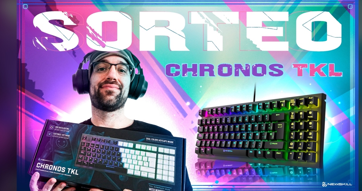 Tenemos un sorteo de parte de los majos de <a href="/newskill_ES/">Newskill España</a>. 
Para ganar un teclado mecánico "Chronos TKL" se necesita:
🔄 RT al tweet.
➡️Seguir a <a href="/newskill_ES/">Newskill España</a>  y <a href="/CabraVoladoraST/">Cabravoladora</a> 
➡️Comenta mencionando a un amigo. Sin limite de menciones.