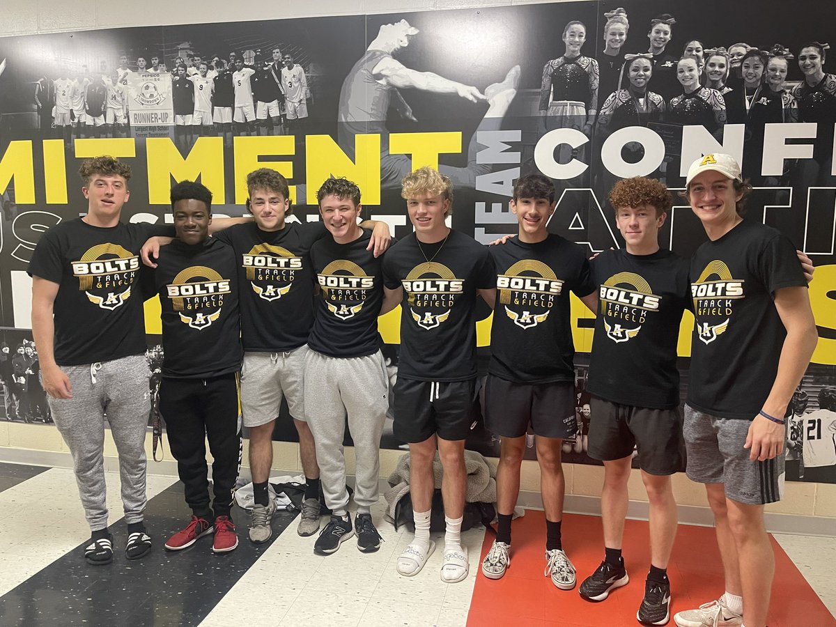 Good luck men of <a href="/BoltsTrack/">Bolts Track</a> at State