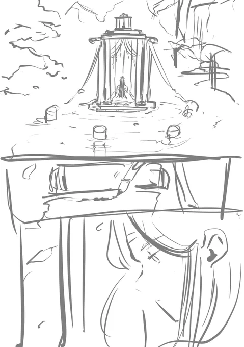 こんな感じ描き出し壁打ち大会 https://t.co/8CW3scIjIl 