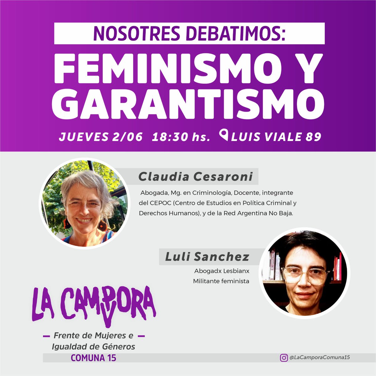 El feminismo es señalada cómo antigarantista. Es esto cierto? Hermosa invitación a debatir entre compañerxs