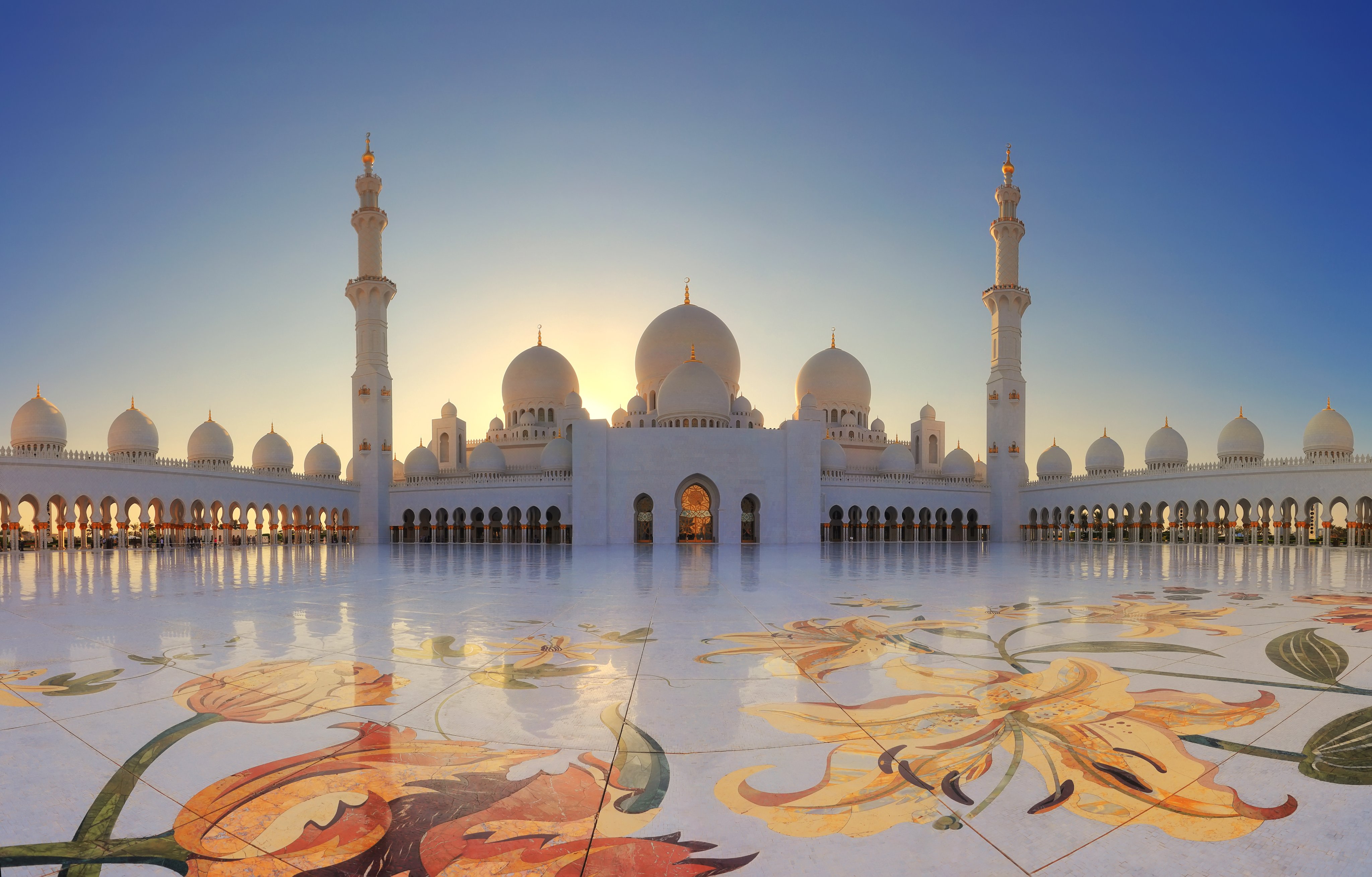 Мечеть в Дубае шейха Зайда