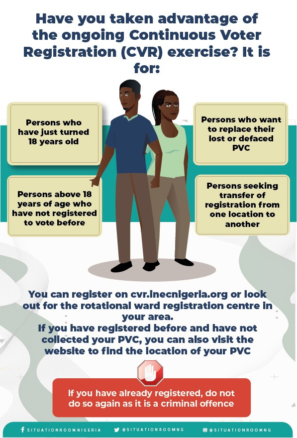 UsoroEdima's tweet photo. It's not enough to clamour on Twitter. Please register before the deadline so you can get your #PVC and vote. Votes don't count on Twitter.
#YourPVCyourVoice
#VoteNotFight
#NigeriaDecides2023
#2023Elections https://t.co/Gce5Ao6JIE
