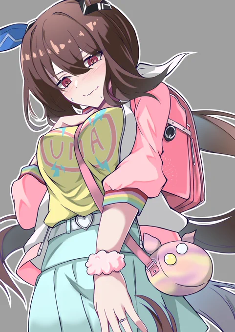 pixivリクエストありがとうございましたっ!
デジタンの私服のランドセル背負った人妻アヤベさん
#ウマ娘 #アドマイヤベガ 