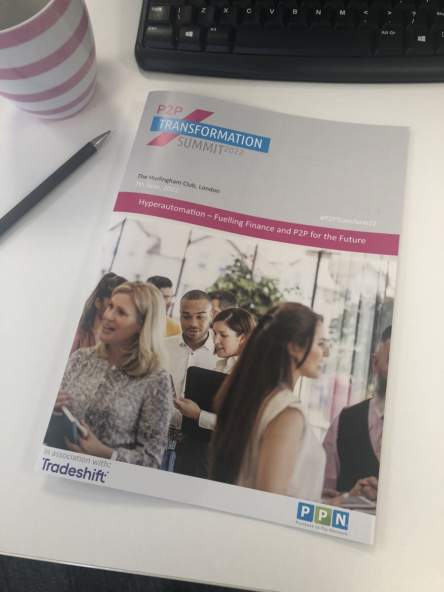 Ellbeau's tweet photo. Look what’s arrived on my desk this afternoon!
Not long now! Have you registered yet? https://t.co/VMI4Y5kmjS #accountspayable #P2P #P2PTransform22 @tradeshift https://t.co/aEtrgagdYe