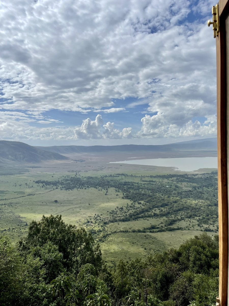 HeddoSiebs's tweet photo. #aroomwithaview #ngorongoro #craterlake #nationalpark #mindblowing #spectecular #tanzania #seeyousoon in #addisababa #ethiopia #landoforigins & #inahyattworld 🙋♂️ https://t.co/HxQRPidMJe