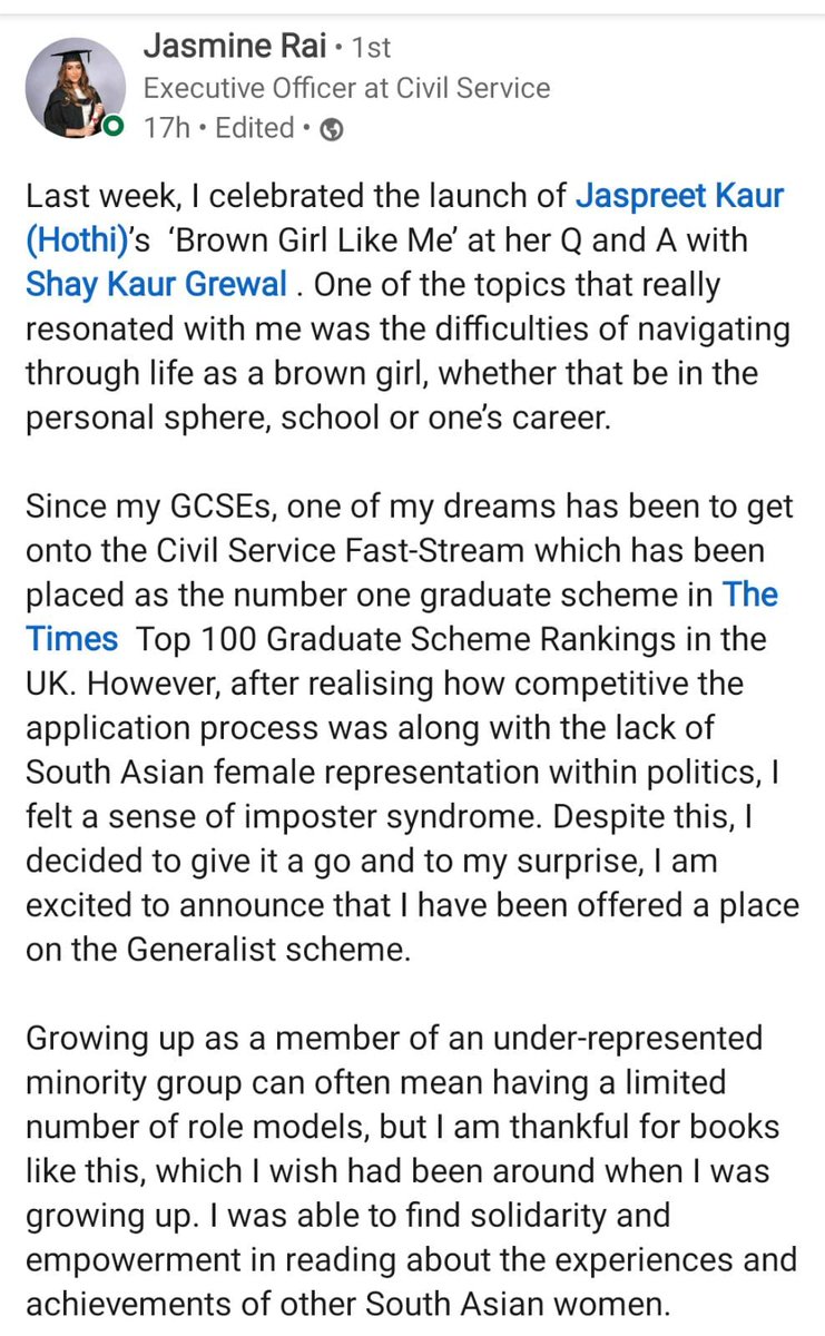 This 🥺😢🙏🏼

<a href="/jasminerai/">Jasmine Rai</a> ❤️

#BrownGirlLikeMe