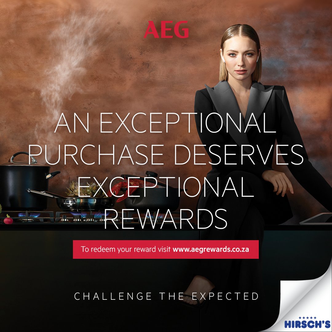 HirschHomestore's tweet photo. Exceptional purchases= exceptional rewards 🤩👏

Shop the AEG range on SALE --> https://t.co/bvGPXRxh81

#ChallengeTheExpected https://t.co/fQYr8kPoL2