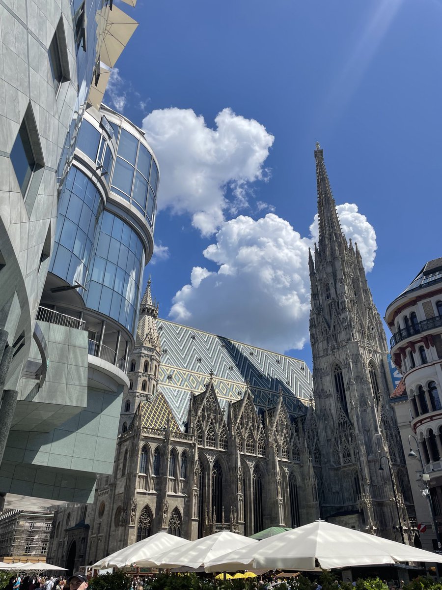 MortgageSusanne's tweet photo. A day trip to #Vienna today , not quite a cruise ⁦@AJS_63⁩ but we floated there!! Much busier than Bratislava but worth a trip with beautiful Palaces galore #operahouse #churches #designershops #food !!! #steppedout ! https://t.co/0idzLmDquq
