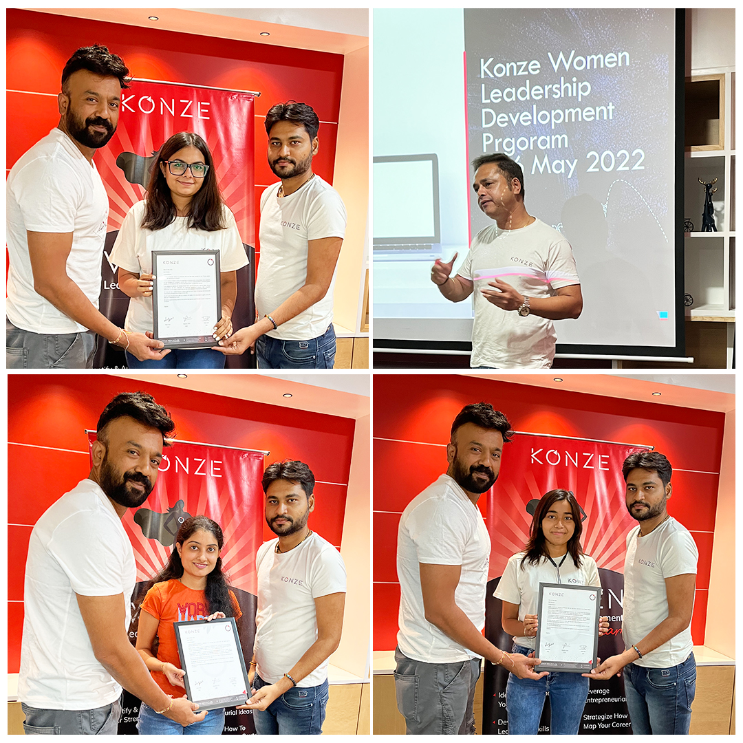 konze_tech's tweet photo. Encouraging these ingenious minds to #TakeTheFlight !
.
The motto is to boost 𝐊𝐨𝐧𝐳𝐞-𝐒𝐇𝐄𝐑𝐎𝐄𝐒 to take the lead and inspire others around to excel in their career.

#KonzeanStories #LifeAtKonze #Sheroes #womenempowerment #konze #leadershipdevelopment #trainingprogram https://t.co/S4yes5NVJ8