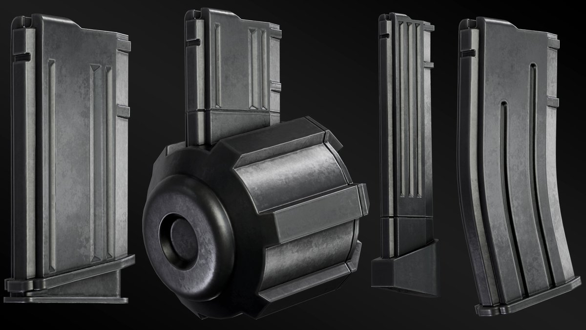 AR-15 Props
ArtStation - artstation.com/artwork/Rn6NEv

#3dmodeling #3DModel  #modeling  #antique #historical #cgtrader #lowpoly #pbr #slae #gameready #madeinunity #unity3d #unity #UE4 #indiedev  #IndieGameDev  #Enviroment #props #assets #Pack #SubstancePainter