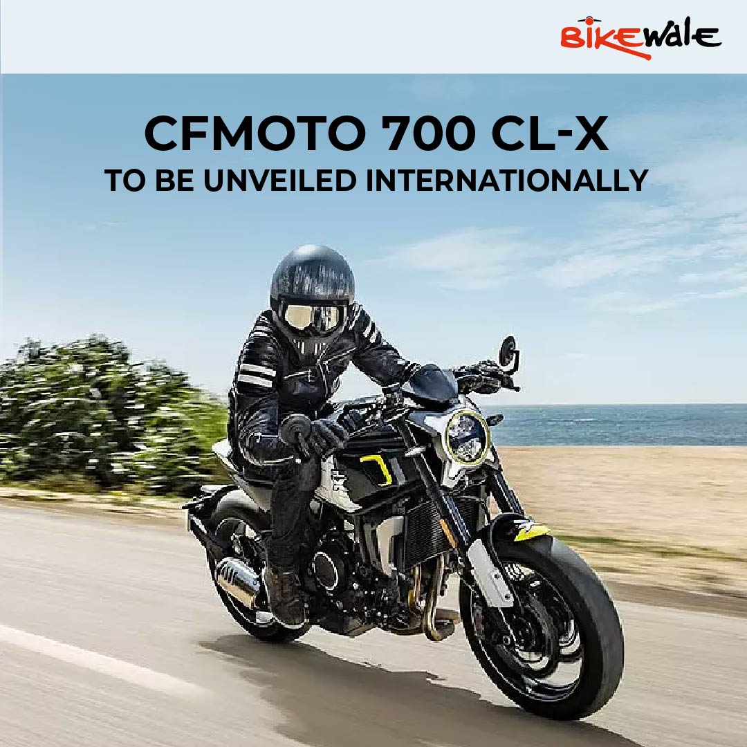 BikeWale's tweet photo. #BWNews CFMoto is all set to launch its ‘sportiest’ neo-retro offering in Europe, the #700CLX. It’s the fourth middleweight offering from the Chinese brand but packs quite different hardware as well as styling.
Get more details : https://t.co/KH4RdzsZa9
#BikeNews #cfmoto https://t.co/LqBz1Nbosv
