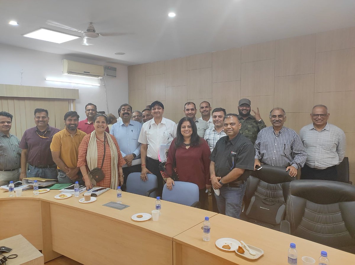 A very useful discussion steered by <a href="/ModelGurugram/">MakingModelGurugram</a> <a href="/GauriSarin/">Gauri Sarin</a> with <a href="/pcmeenaIAS/">PC Meena</a> and DHBVN Team. Look forward to immediate implementation of phased handover, smart city project implementation for TATA to resolve our electrical infra issues