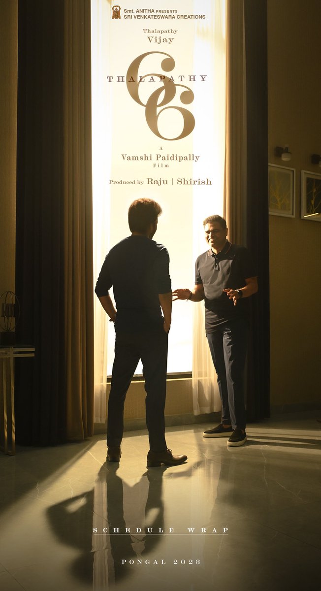 taran_adarsh's tweet image. VIJAY - VAMSHI PAIDIPALLY - DIL RAJU FILM: MAJOR SCHEDULE COMPLETE... A major schedule of #Vijay&apos;s 66th project, which marks the actor&apos;s first collaboration with director #VamshiPaidipally and producer #DilRaju - is now complete... Not titled yet... Costars #RashmikaMandanna.