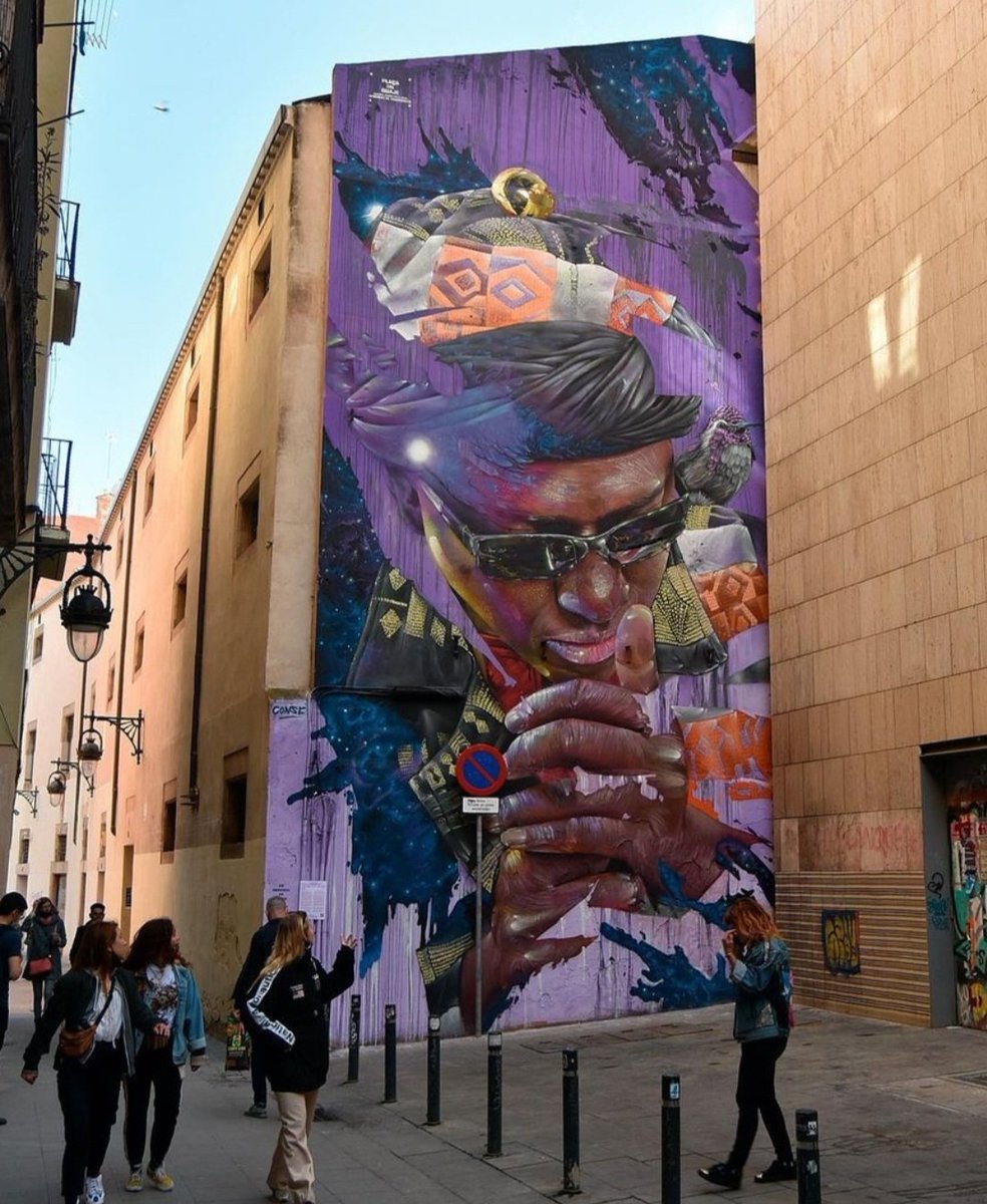 MolinaStreetArt's tweet photo. Tribute to Makha Diop by Spanish Conse in Barcelona, Spain (2021) #conse #consearts #makhadiop #barcelonastreetart #streetart #lamolinastreetart 📷 via artist https://t.co/PMC6fIG9Sy https://t.co/3j4nzCr2fU