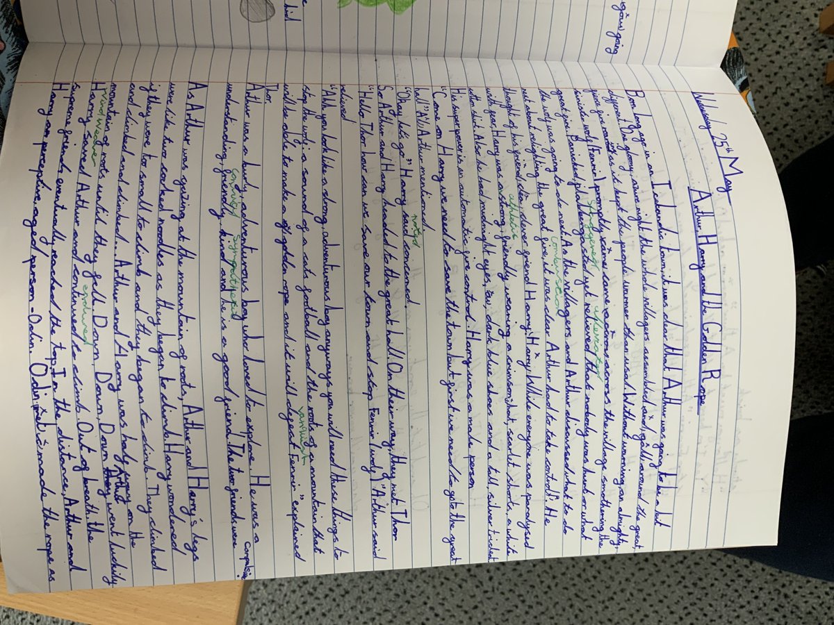 easterside_a's tweet photo. Year 4's amazing writing this week! They planned their narratives linked to their class text 'Arthur and the Golden Rope' using an 'S Plan' and used it to write their stories. @clpe1 #EastersideWriting #EastersideEnglish https://t.co/ju9oZVIMv8