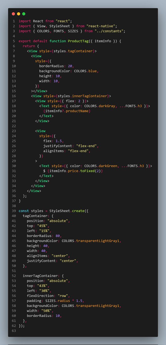 ArjunReactpanda's tweet photo. 60 Days of React Native
Day 59
✅ FurnitureStore App
✅ UI development
✅ Product tag component

#reactjs #MobileApp #Coding #programming #100DaysOfCode #javascript https://t.co/Kth5e8Z3Ag