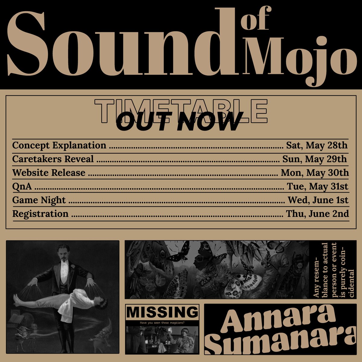 ㅤㅤ

        TIMETABLE. 

ㅤㅤㅤ