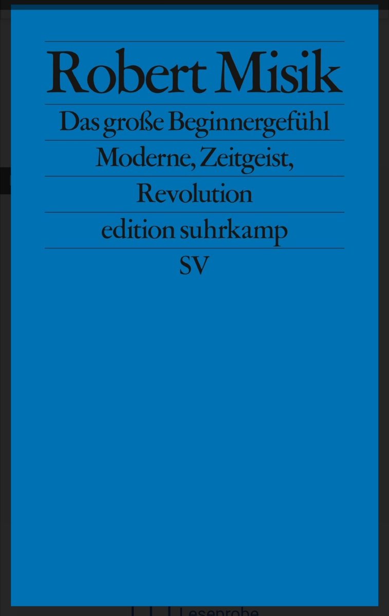 Alex_J_Thiele's tweet photo. #coronaverlosung 523: Heute mit einer Spende des @suhrkamp: Dem neuen Buch von @misik. Vielen Dank. Teilnahme per RETWEET, Verlosung am Abend. Viel Glück! 🙂 https://t.co/oOhxysOEEn