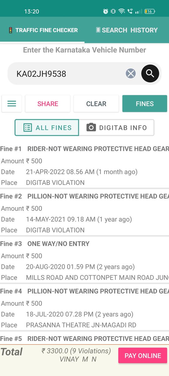 kkpk04's tweet photo. @blrcitytraffic But, when I checked the photo evidence for the violation, I found that, it was a violation being done by, another vehicle, i.e. a TVS Jupiter with Registration No. KA 02 JH 9538, which has been wrongly fined against my Vehicle KA 02 "JN" 9538. https://t.co/yEQDhhs8BL