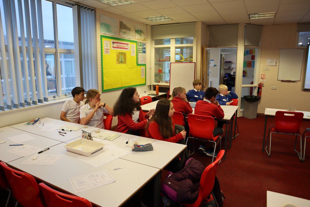 NCLT_Academies's tweet photo. Yesterday we had a selection of Year 6 Math students, from all across the NCLT Primary schools, visit the SJS Maths department, for a very special class with Mr O'Neil and Mr Coombs!
Exceptional math ability and fantastic teamwork from these brilliant children! https://t.co/psaFBHPDJ1