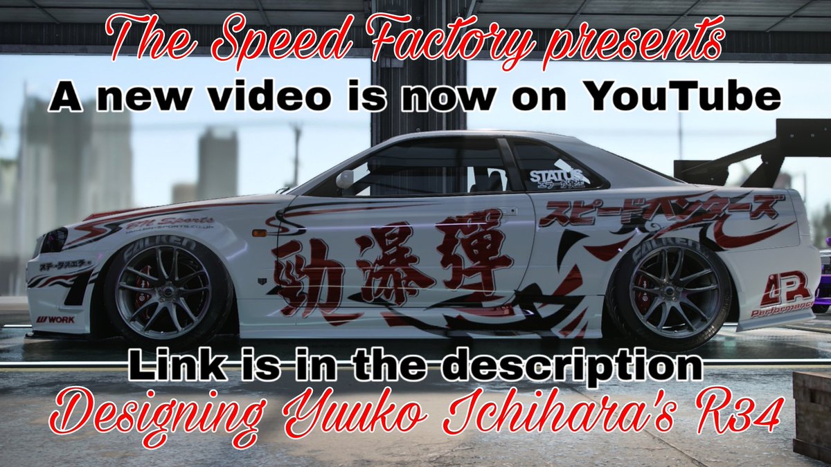 TheSpeedFactor1's tweet photo. Need For Speed Heat
Designing Yuuko Ichihara's R34 

YouTube Link ⬇️ 
https://t.co/WTauEsENt4

#NeedForSpeed #Itasha #NeedForSpeedHeat #AnimeWrap #NissanSkyline #JDM https://t.co/soB8BHqhB5