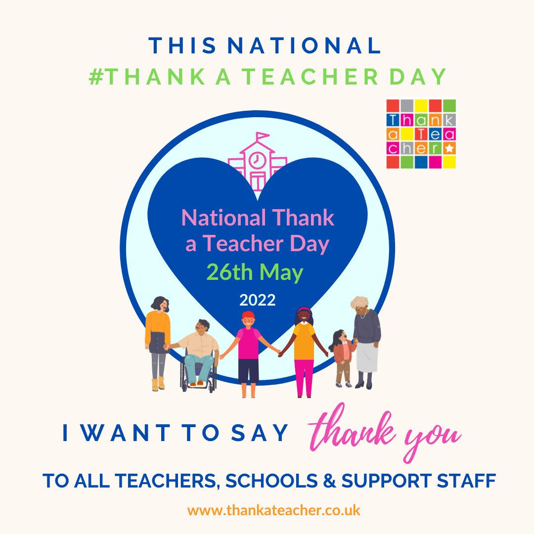 Today we celebrate #ThankATeacherDay 🍎

A BIG thank you to all the teachers and school staff across the UK who support, inspire and encourage, even in the most difficult of times. We appreciate everything you do!

#ThankATeacherDay #education #teacherappreciation #millhouse