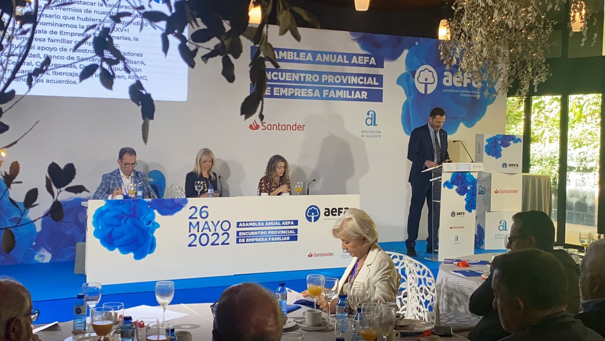 #AsambleaAEFA22 🌳 ¡Celebrando la Asamblea Anual AEFA 22! En <a href="/RMaestral/">Maestral Restaurante</a> donde nos reunimos todos los asociados poniendo en común todo nuestro camino recorrido y últimos avances en AEFA ¡Seguimos creciendo juntos! 

#EmpresaFamiliar #Empresas #Alicante