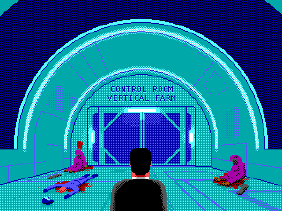 SpaceCareBio's tweet photo. The agent has successfully cleared the Premium Investor's Resort of terrorists, and has proceeded to enter the Starview Laboratory Area.

We assume he is making his way to the Control Center located at the top of the Vertical Farm building.

Read more at https://t.co/0ifS7JIGIE! https://t.co/gdPykdUh4u