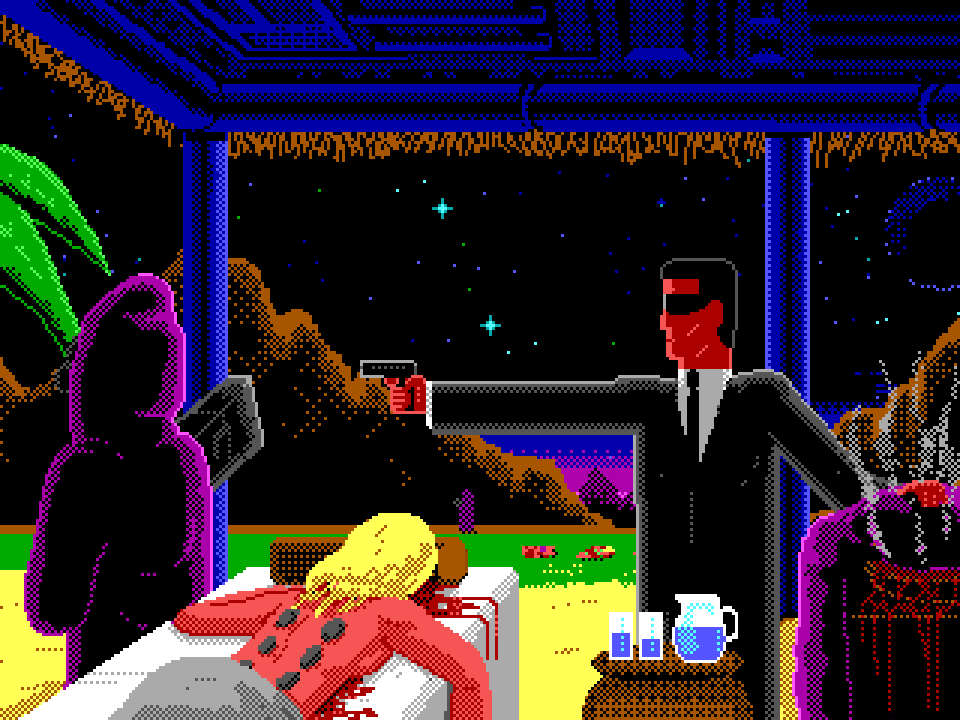 SpaceCareBio's tweet photo. The agent has successfully cleared the Premium Investor's Resort of terrorists, and has proceeded to enter the Starview Laboratory Area.

We assume he is making his way to the Control Center located at the top of the Vertical Farm building.

Read more at https://t.co/0ifS7JIGIE! https://t.co/gdPykdUh4u