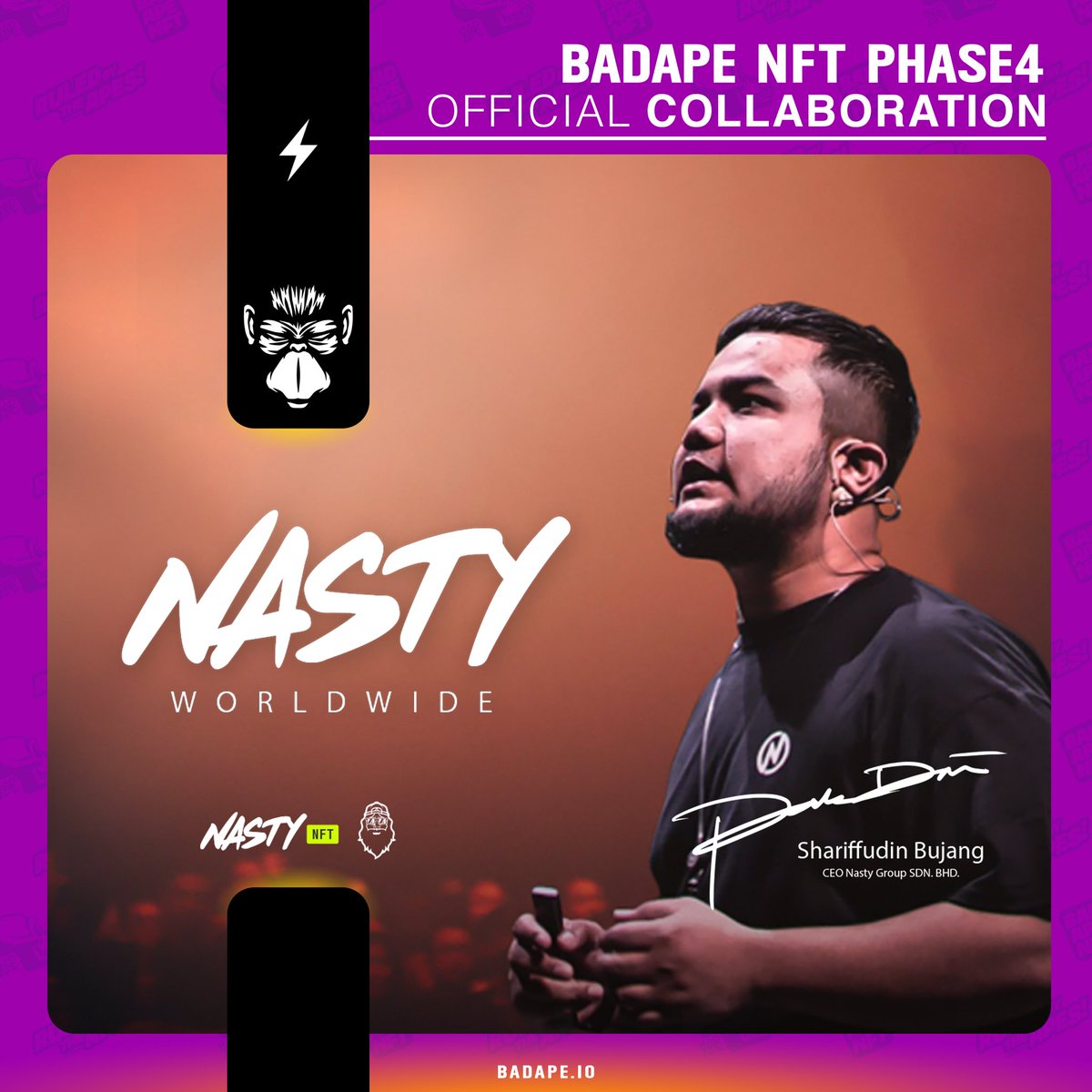 BADAPE NFT Official tweet media