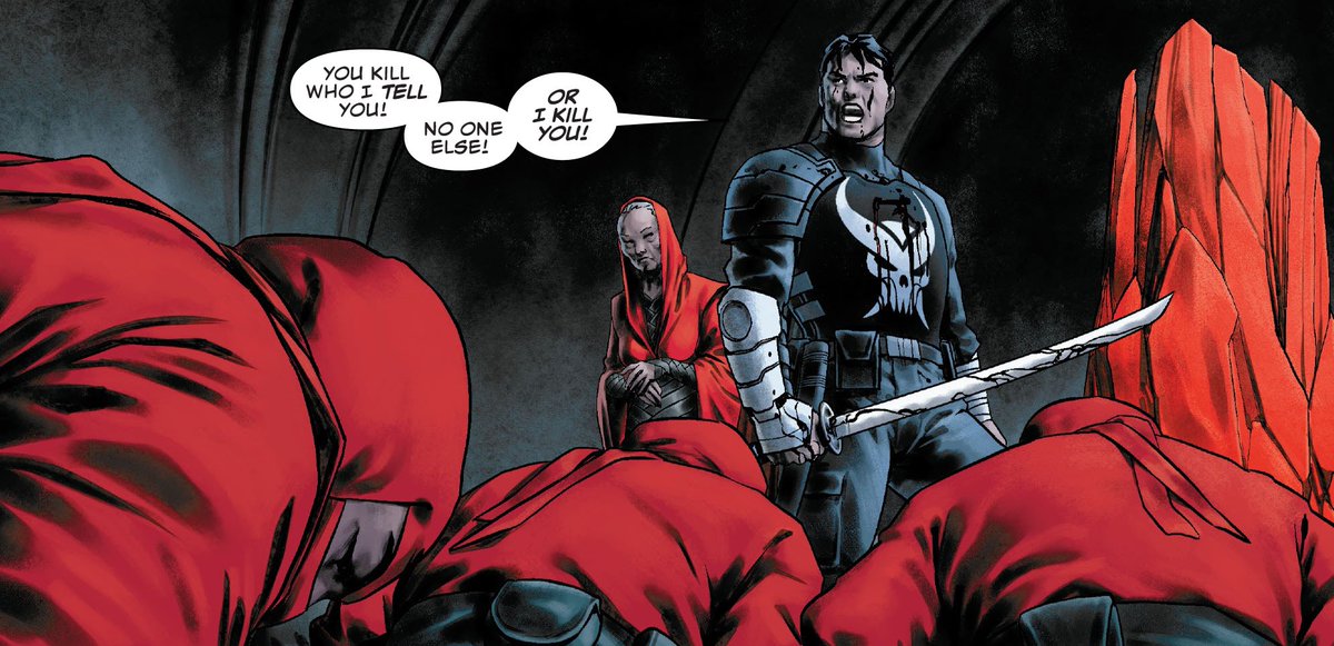 — Castle agreed to be High Slayer, only if the Hand obeyed him. Kill who he wants to be killed, and no one else. Those who dared to fall out of line were executed as means of an example. 

•𝘈 #𝙎𝘾𝙃𝙄𝙎𝙈𝙎 𝘌𝘗𝘐𝘓𝘖𝘎𝘜𝘌•