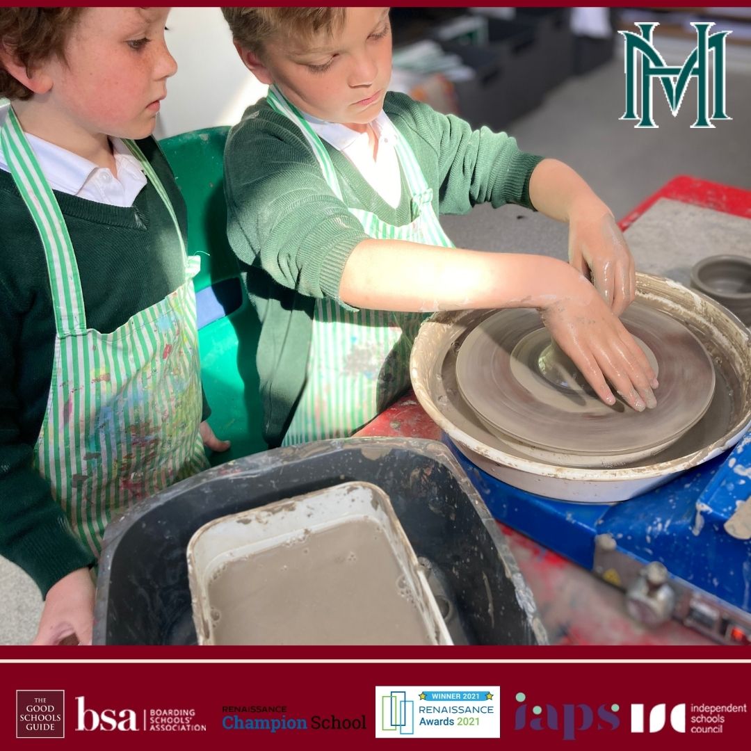mowden_hall's tweet photo. The Art Club children enjoyed using the pottery wheel last week. Looking forward to seeing what they make, watch this space.
#artclub #potteryclub #potterywheel https://t.co/6zy3ftMOfF