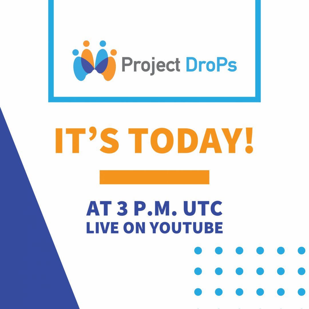 PM4NGOs's tweet photo. The first Project DroP is today on our Youtube Channel: https://t.co/yLABNYrx9K!
Don't miss the first live of the project management content series. 

#ProjectDroPs #ProjectDPro #PMDPro https://t.co/bldWwgXtt9