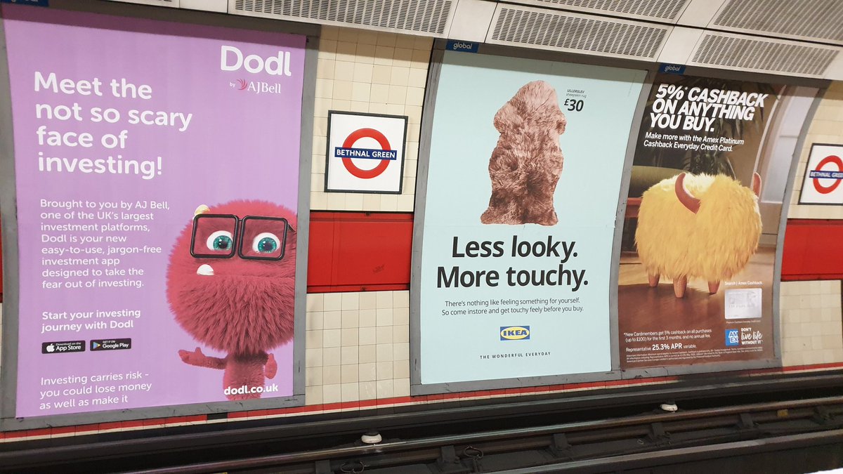 Three is a trend. We're entering the age of fluffy ads.
