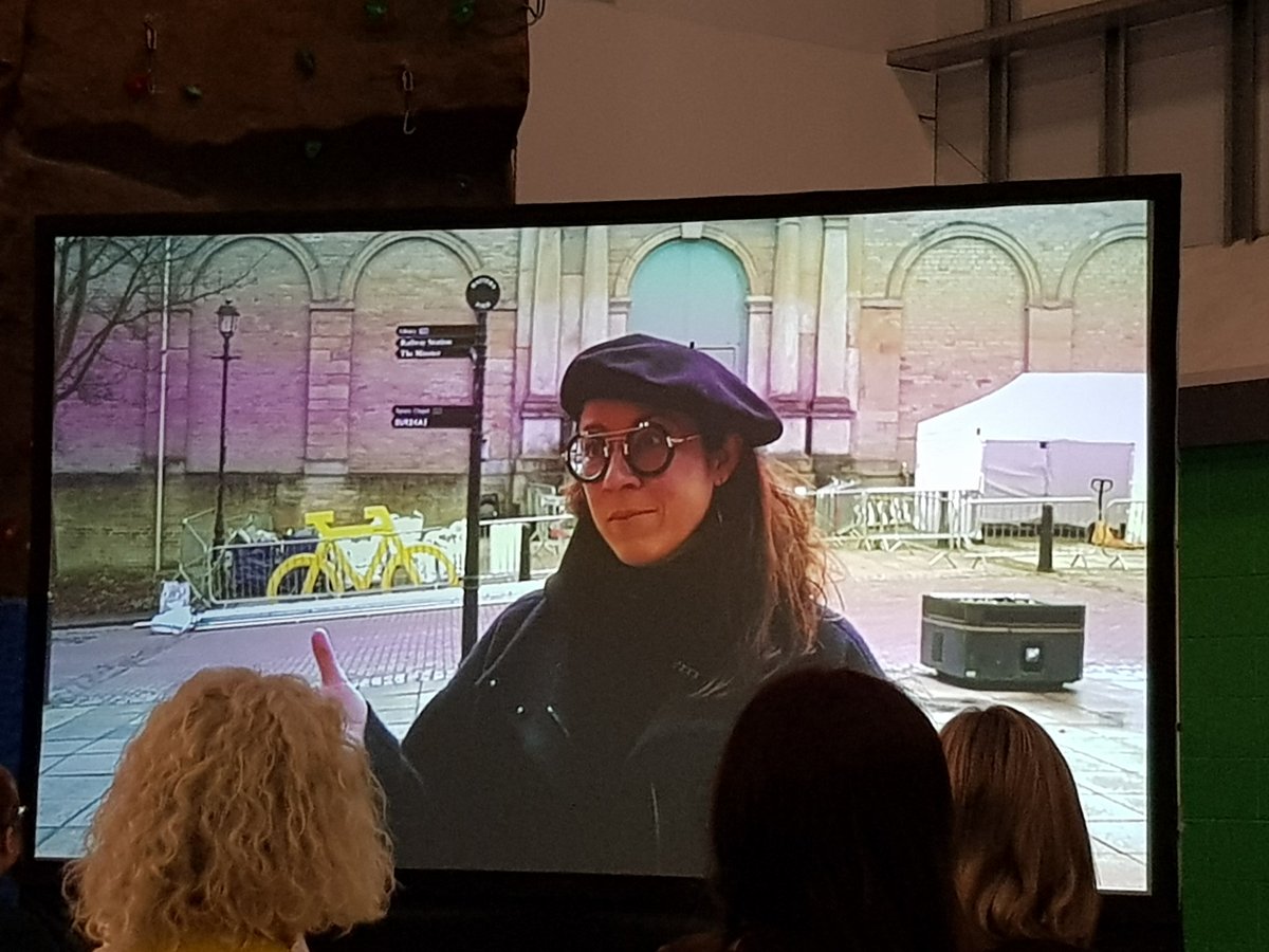 TalkToMeTday's tweet photo. Celebrities talking about #Haliwood at #WeAreCalderdale2022. https://t.co/46aAYB2jSm