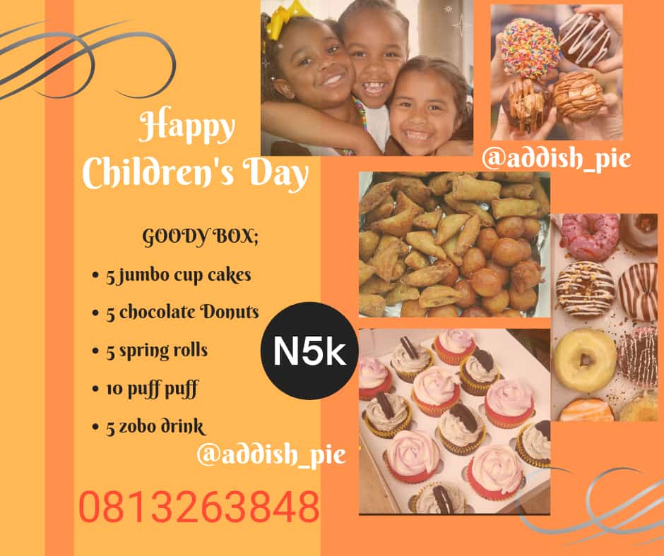 AddishPie's tweet photo. 08132663848... Call/WhatsApp

Let's pamper ur kids tomorrow 😍😍 https://t.co/k14L6Rsgtb