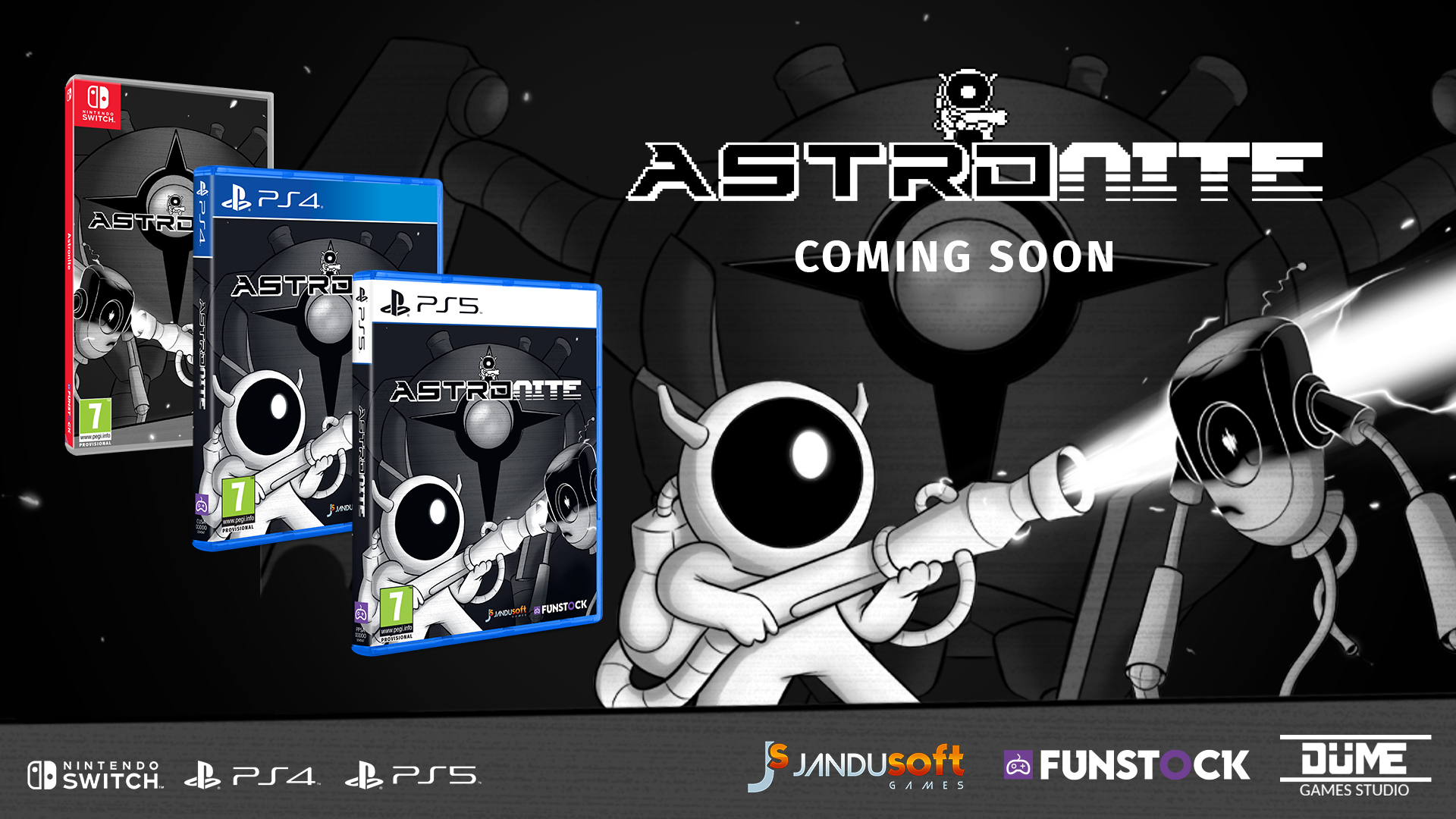Funstock on Twitter: "Astronite is coming to Nintendo Switch and  PlayStation in 2022! 🚀 Are you ready for the Fighting Festival? 👾🛸 A  Metroidvania that combines action, exploration, and puzzles! Metroidvania  fans
