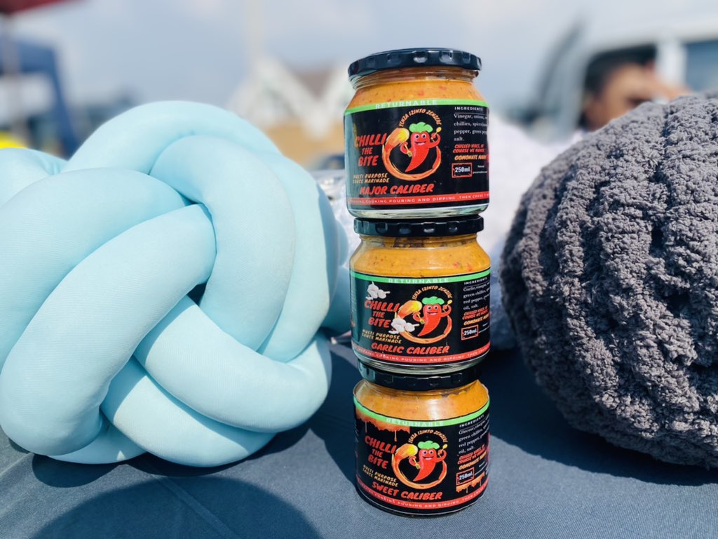Chillithebite1's tweet image. Addiction has never tasted so good as with the Chilli The Bite multipurpose sauce marinades 🌶🌶🌶🌶.
0653851134
#chillithebite #Busta #AskAMan #Shona #Ndlozi #ZuluVeganAt32 #Malema #mrpriceupsideup #LTDWSOMIZI #Somizi #kasiproducts #entrepreneurship #thebest #weekendvibes
