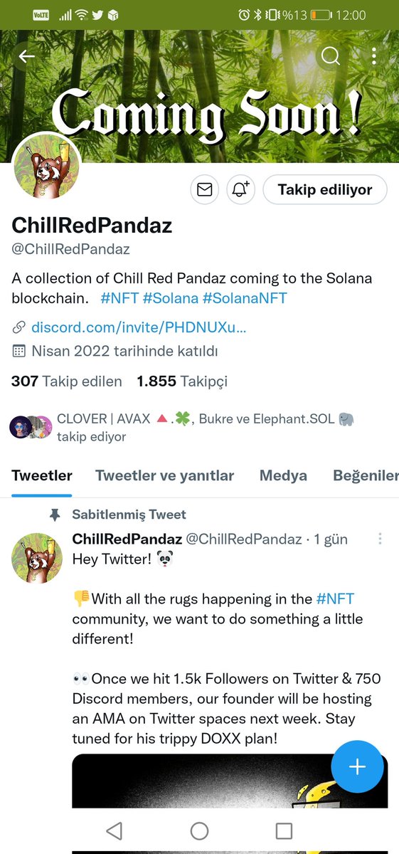 Muge_65's tweet photo. @CloverPromoter @ChillRedPandaz https://t.co/L7Fenza5dQ